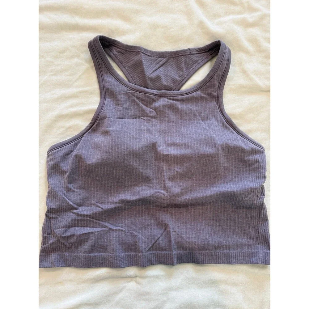 lululemon Ebb to Street Racerback Crop Tank 12